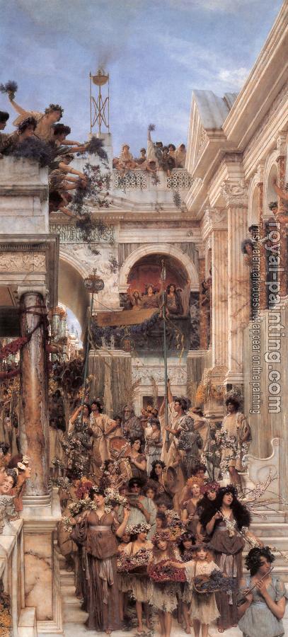 Sir Lawrence Alma-Tadema : Spring Sir Lawrence Alma-Tadema : Spring